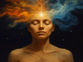 Illustration accompanying an article on osteopathy and hypnosis