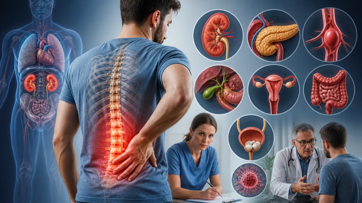 Douleur abdominale ou lombaire : quand l’ostéopathe doit-il penser à autre chose qu’un problème mécanique ? Douleur abdominale ou lombaire : quand l’ostéopathe doit-il penser à autre chose qu’un problème mécanique ?
