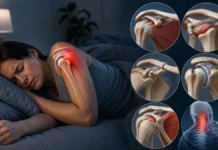 Douleur d’épaule en dormant sur le côté : coiffe, bourse, articulation ou simple compression ?