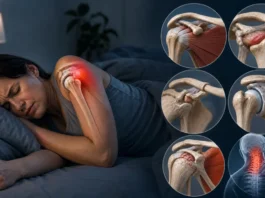 Douleur d’épaule en dormant sur le côté : coiffe, bourse, articulation ou simple compression ?
