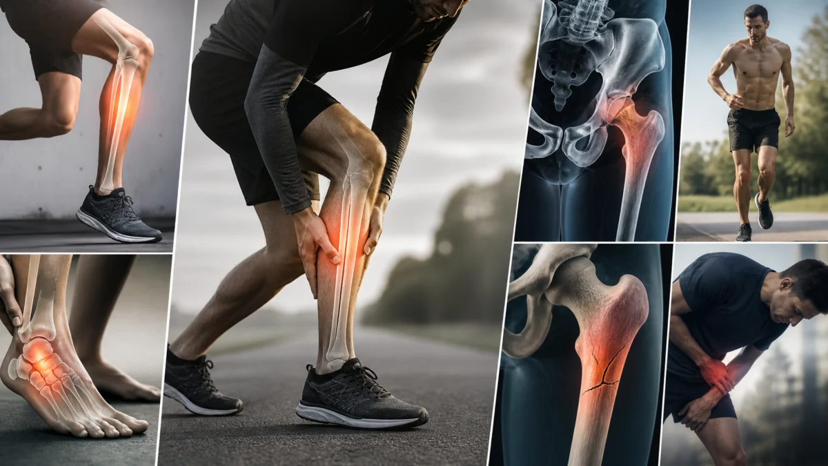 Douleur osseuse après augmentation de l’entraînement : muscle, tendon ou fracture de stress ? Douleur osseuse après augmentation de l’entraînement : muscle, tendon ou fracture de stress ?