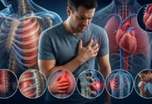 Douleur thoracique : muscle, côte ou urgence médicale ? Douleur thoracique : muscle, côte ou urgence médicale ?