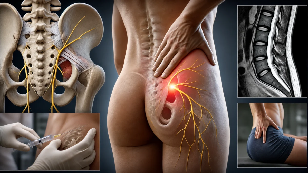 Enclavement du nerf clunéal moyen : une cause méconnue de douleur fessière Enclavement du nerf clunéal moyen : une cause méconnue de douleur fessière
