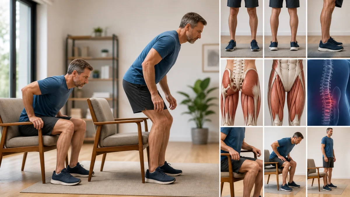 Moving With Less Back Pain: A Practical Guide to Sitting Down and Standing Up Moving With Less Back Pain: A Practical Guide to Sitting Down and Standing Up