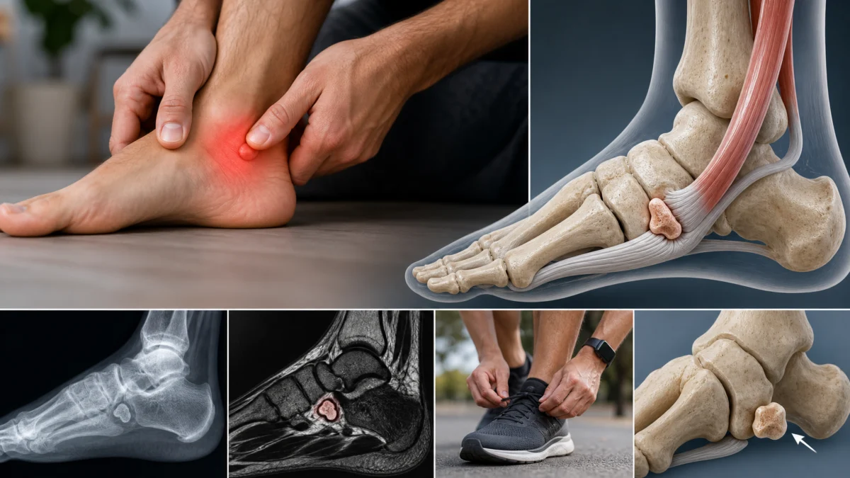 Naviculaire accessoire douloureux : une cause méconnue de douleur sur le bord interne du pied Naviculaire accessoire douloureux : une cause méconnue de douleur sur le bord interne du pied