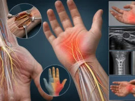 Branche cutanée palmaire du médian : douleur et sensibilité Neuropathie de la branche cutanée palmaire du nerf médian : douleur de la paume hors canal carpien