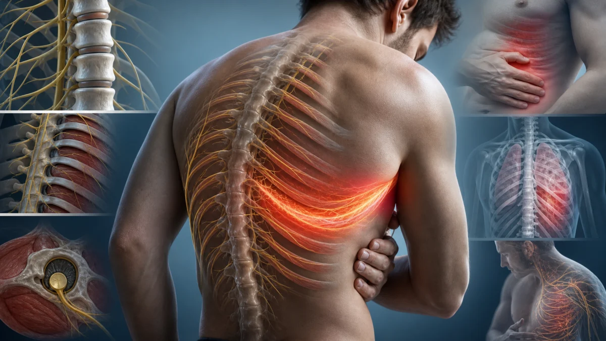 Névralgie intercostale : muscle, côte ou nerf — quelle place pour l’ostéopathie ? Névralgie intercostale : muscle, côte ou nerf — quelle place pour l’ostéopathie ?