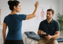 Pourquoi commencer par un mouvement actif avant de toucher le patient ?