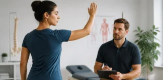 Pourquoi commencer par un mouvement actif avant de toucher le patient ?