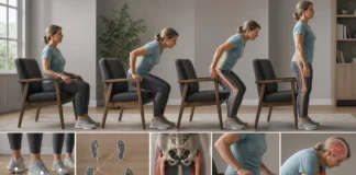 Se relever et s’asseoir avec une lombalgie : retrouver un mouvement confortable et adaptable