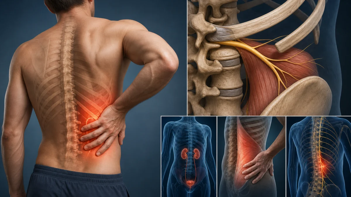 Syndrome de la douzième côte : douleur du flanc et irritation du nerf sous-costal T12 Syndrome de la douzième côte : douleur du flanc et irritation du nerf sous-costal T12