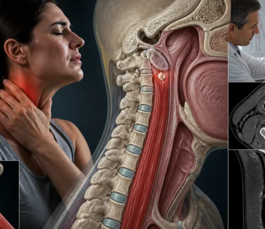 Tendinite calcifiante aiguë du muscle long du cou : une cause rare de douleur cervicale avec dysphagie