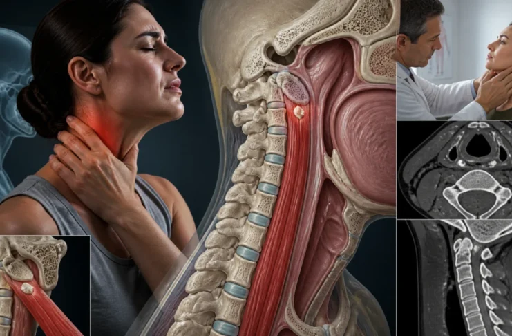 Tendinite calcifiante aiguë du muscle long du cou : une cause rare de douleur cervicale avec dysphagie