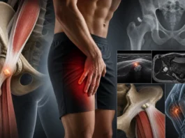 Tendinopathie calcifiante du droit fémoral : une cause rare de douleur aiguë à la hanche