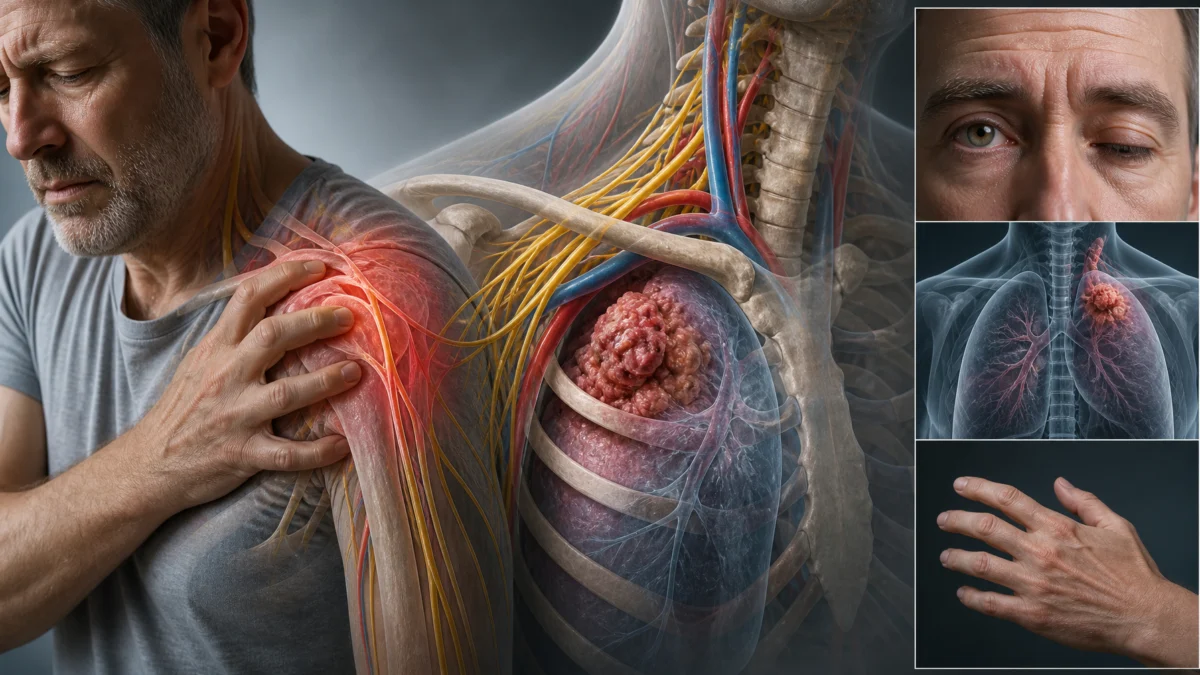 Tumeur de Pancoast : quand une douleur d’épaule cache une cause pulmonaire Tumeur de Pancoast : quand une douleur d’épaule cache une cause pulmonaire