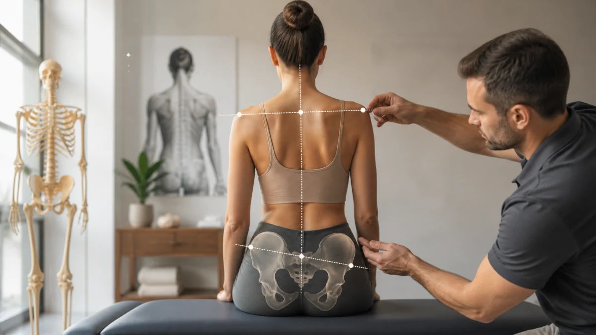 Une asymétrie du bassin ou des épaules doit-elle vraiment être corrigée ? Une asymétrie du bassin ou des épaules doit-elle vraiment être corrigée ?