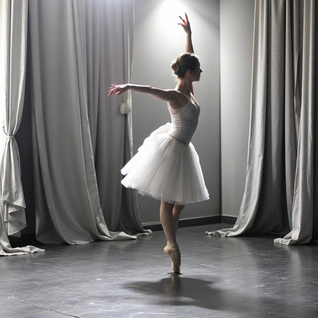 Danseuse de ballet, photographie conservée de l’article initial.