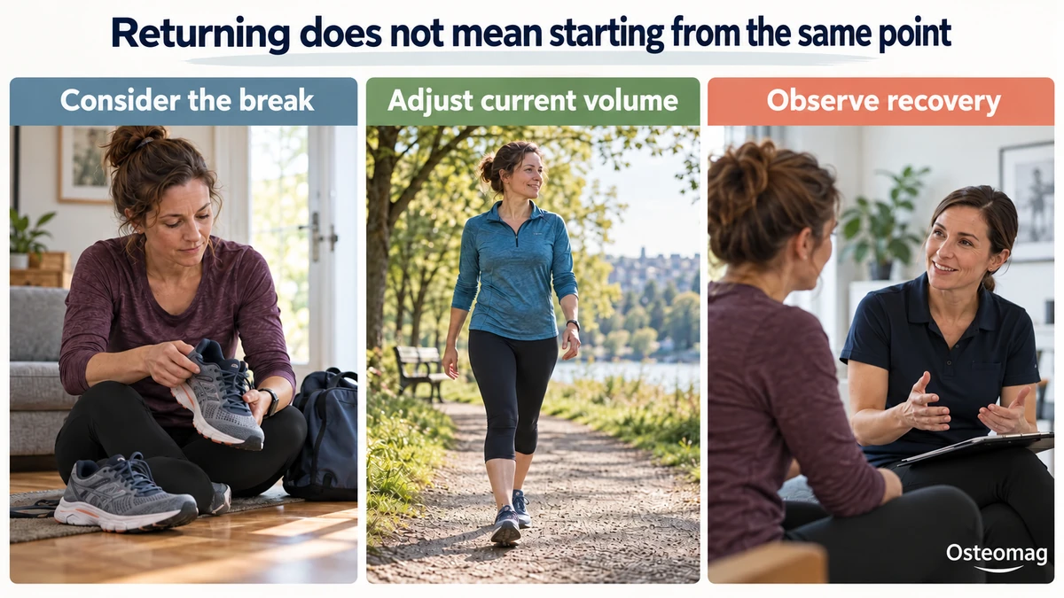Three educational scenes: returning does not mean starting from the same point.